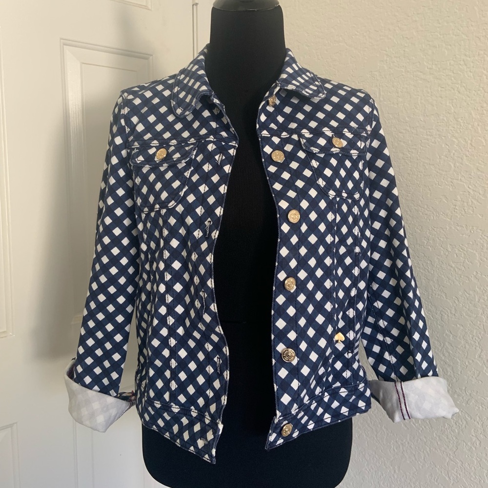 Kate Spade Gingham Jacket